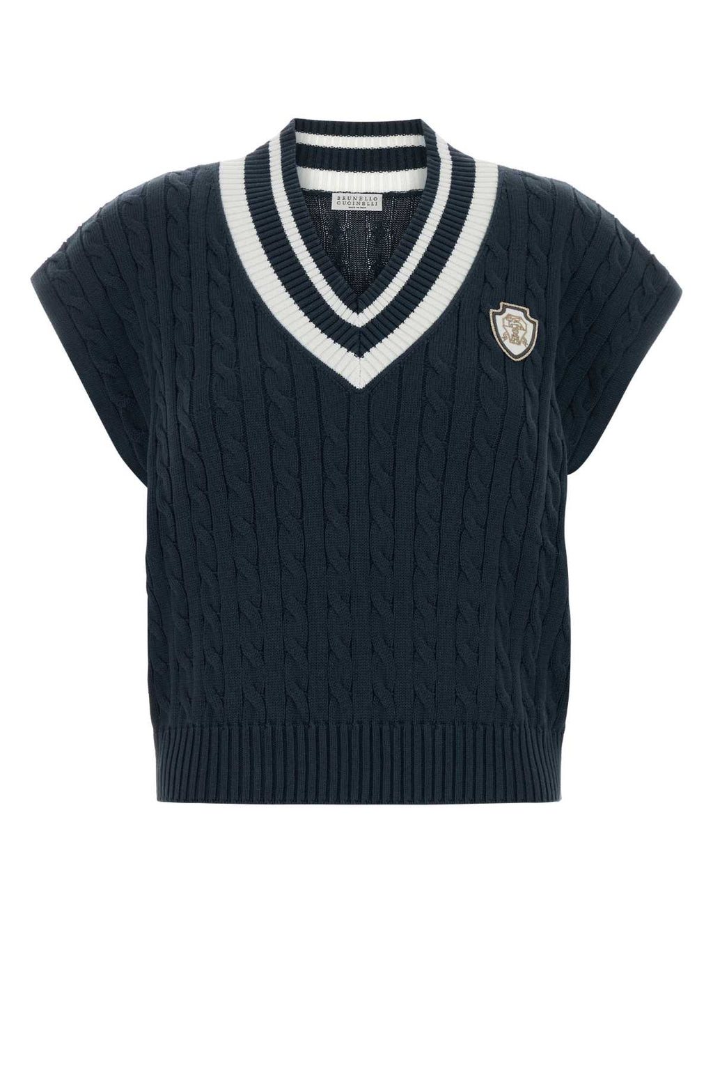 BRUNELLO CUCINELLI KNITTED VEST