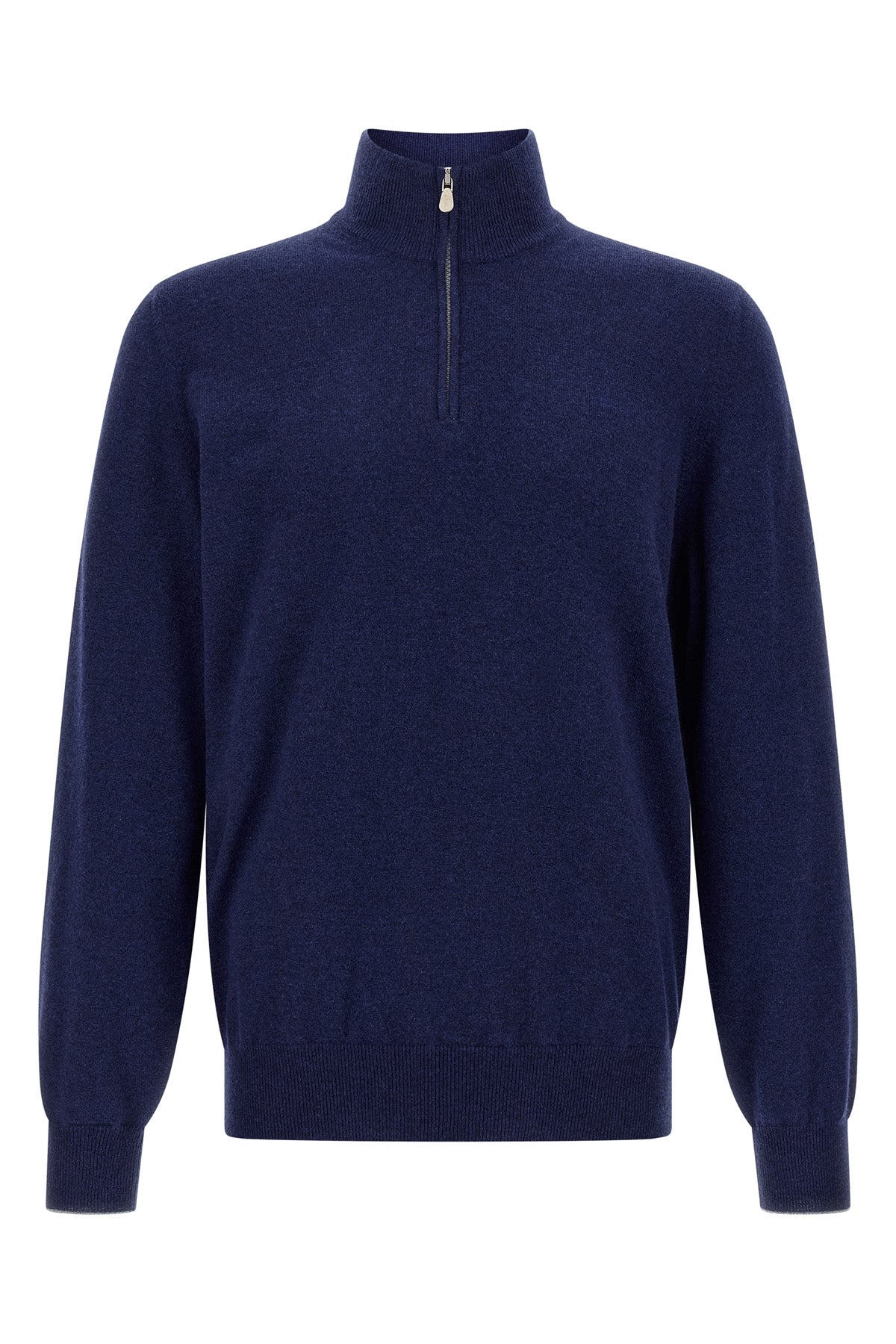 BRUNELLO CUCINELLI Half-zip sweater For Men 100% cashmere