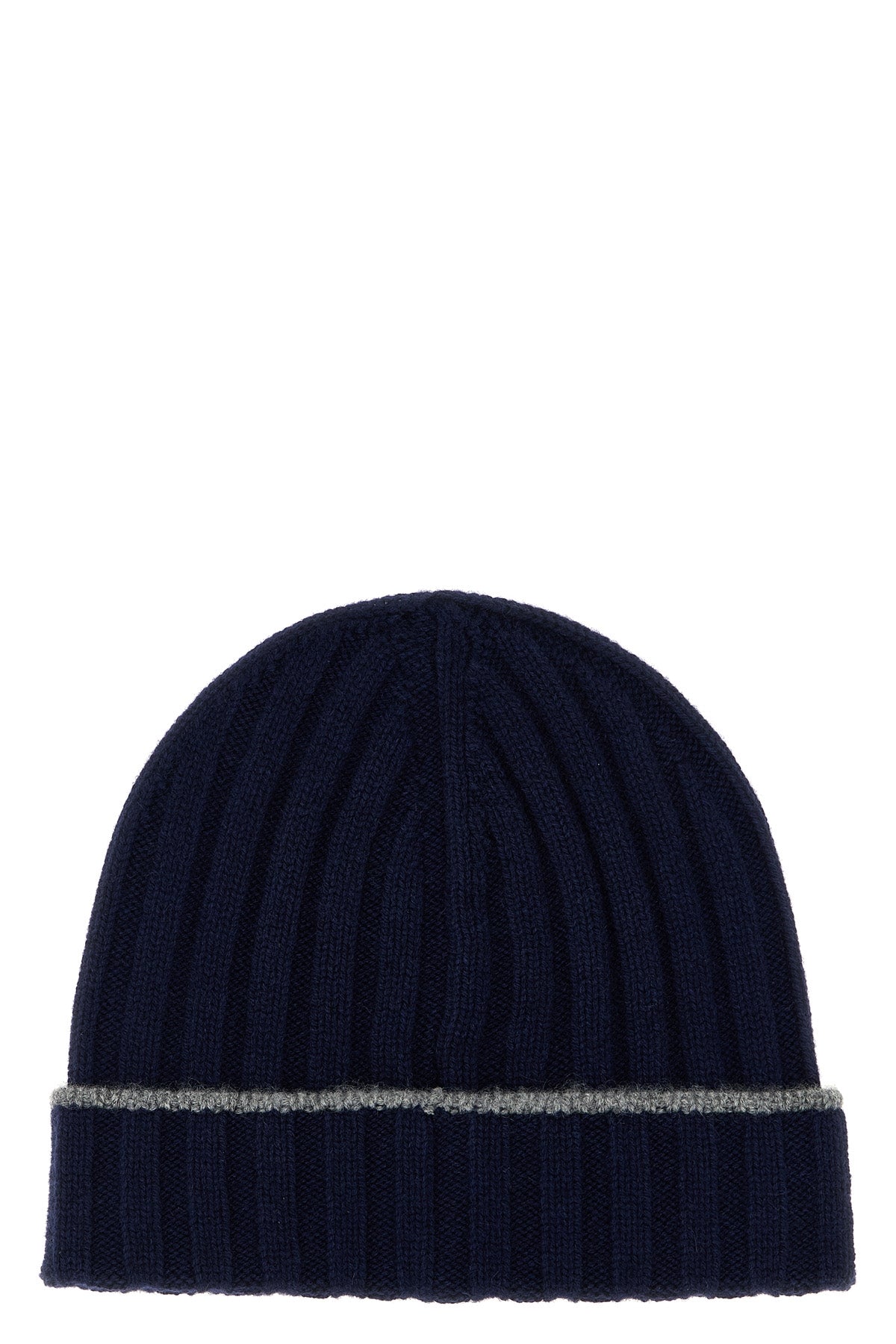 BRUNELLO CUCINELLI Cashmere turn-up beanie For Men 100% cashmere