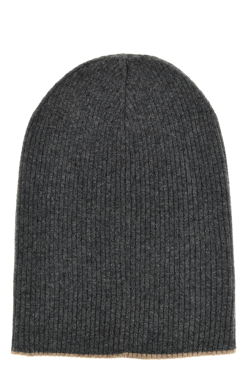 BRUNELLO CUCINELLI Reversible beanie For Men 100% cashmere