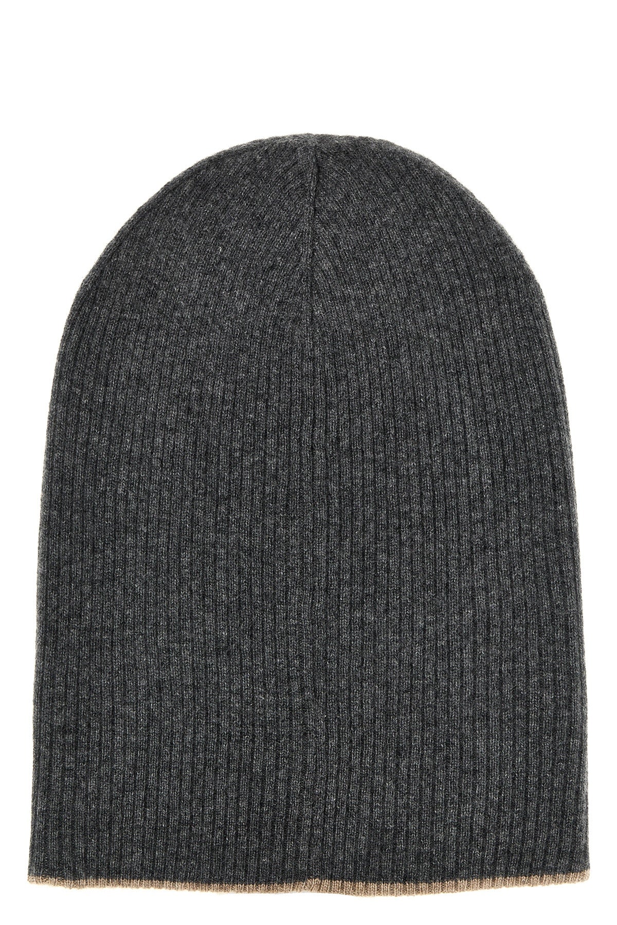 BRUNELLO CUCINELLI Reversible beanie For Men 100% cashmere