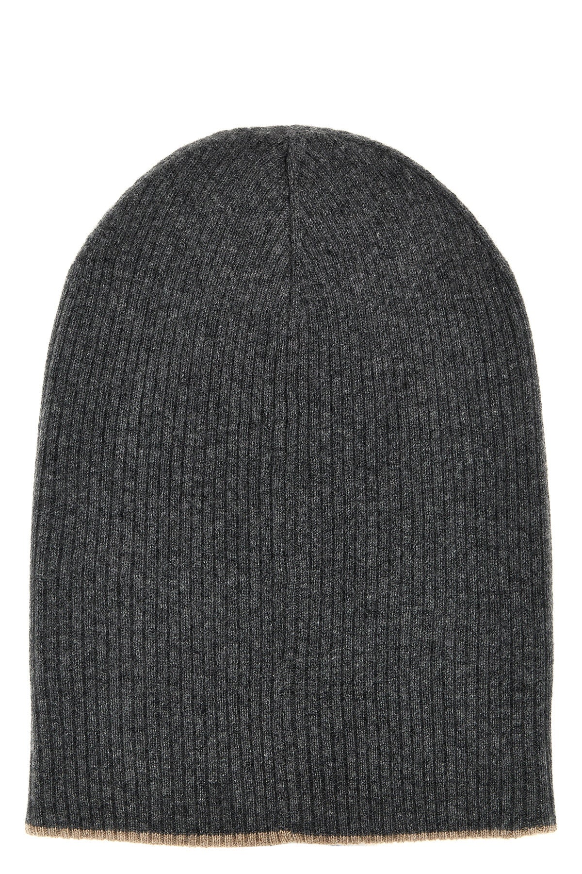 BRUNELLO CUCINELLI Reversible beanie For Men 100% cashmere