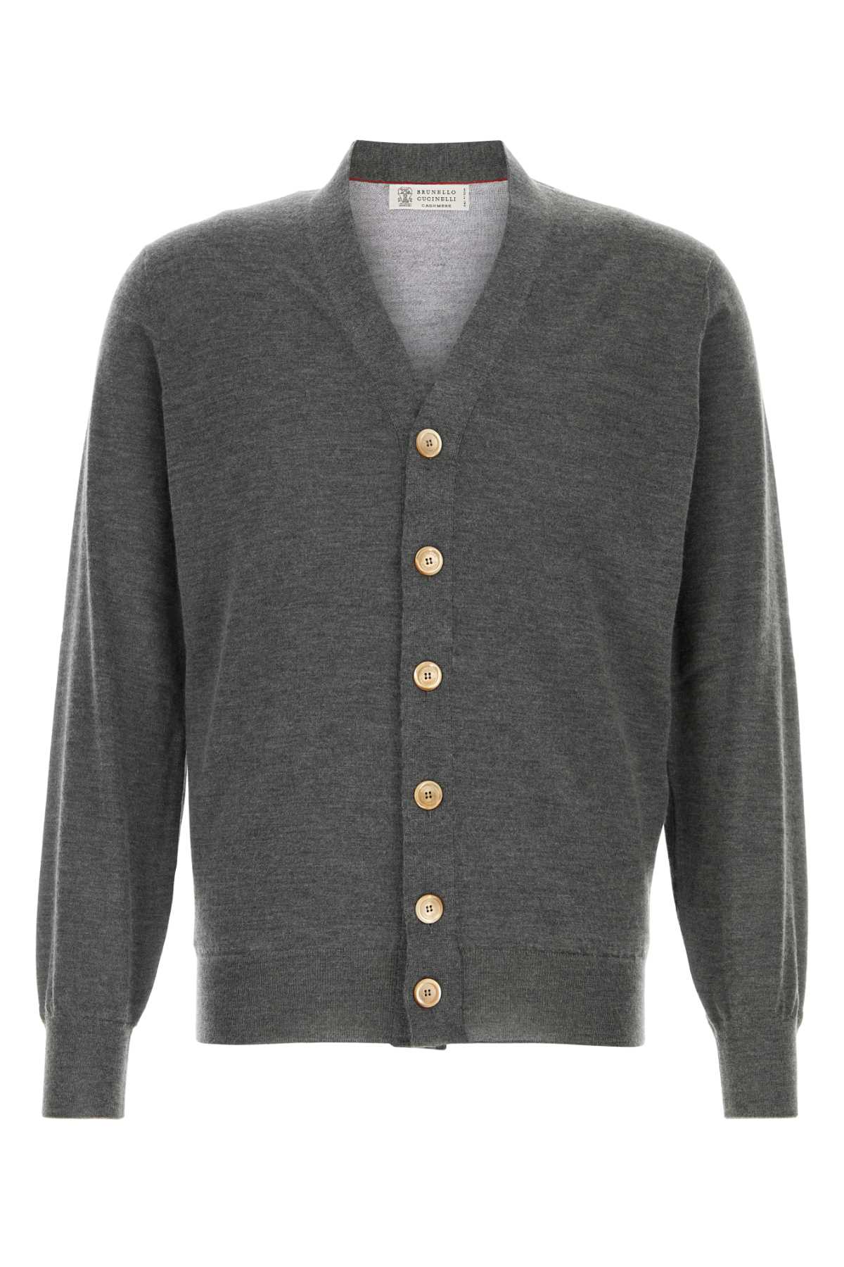 BRUNELLO CUCINELLI CARDIGAN For Men Exterior: 70% Cashmere 30% Silk