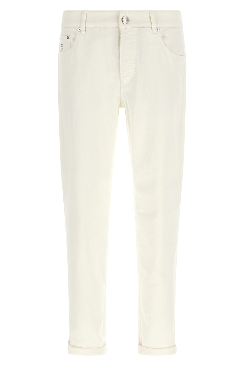 BRUNELLO CUCINELLI Traditional fit jeans For Men 99% cotton, 1% elastane