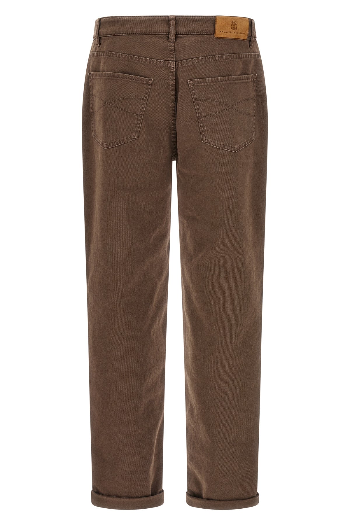 BRUNELLO CUCINELLI Garment-dyed jeans
