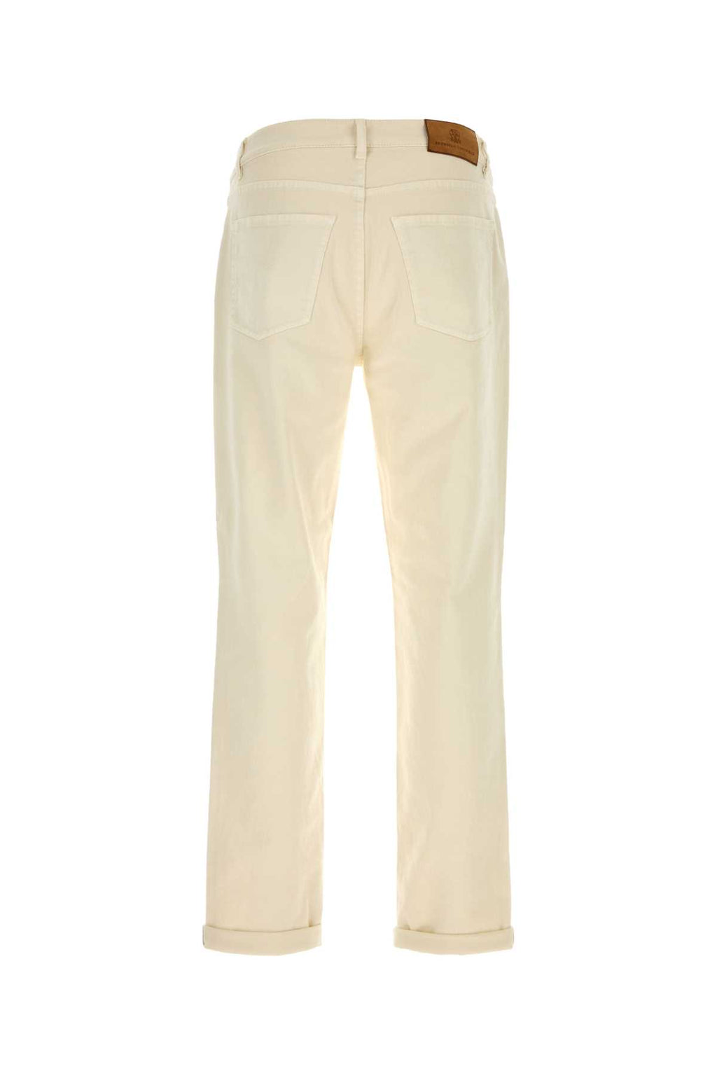 BRUNELLO CUCINELLI DYED DENIM PANTS For Men Exterior: 99% Cotton 1% Elastane
