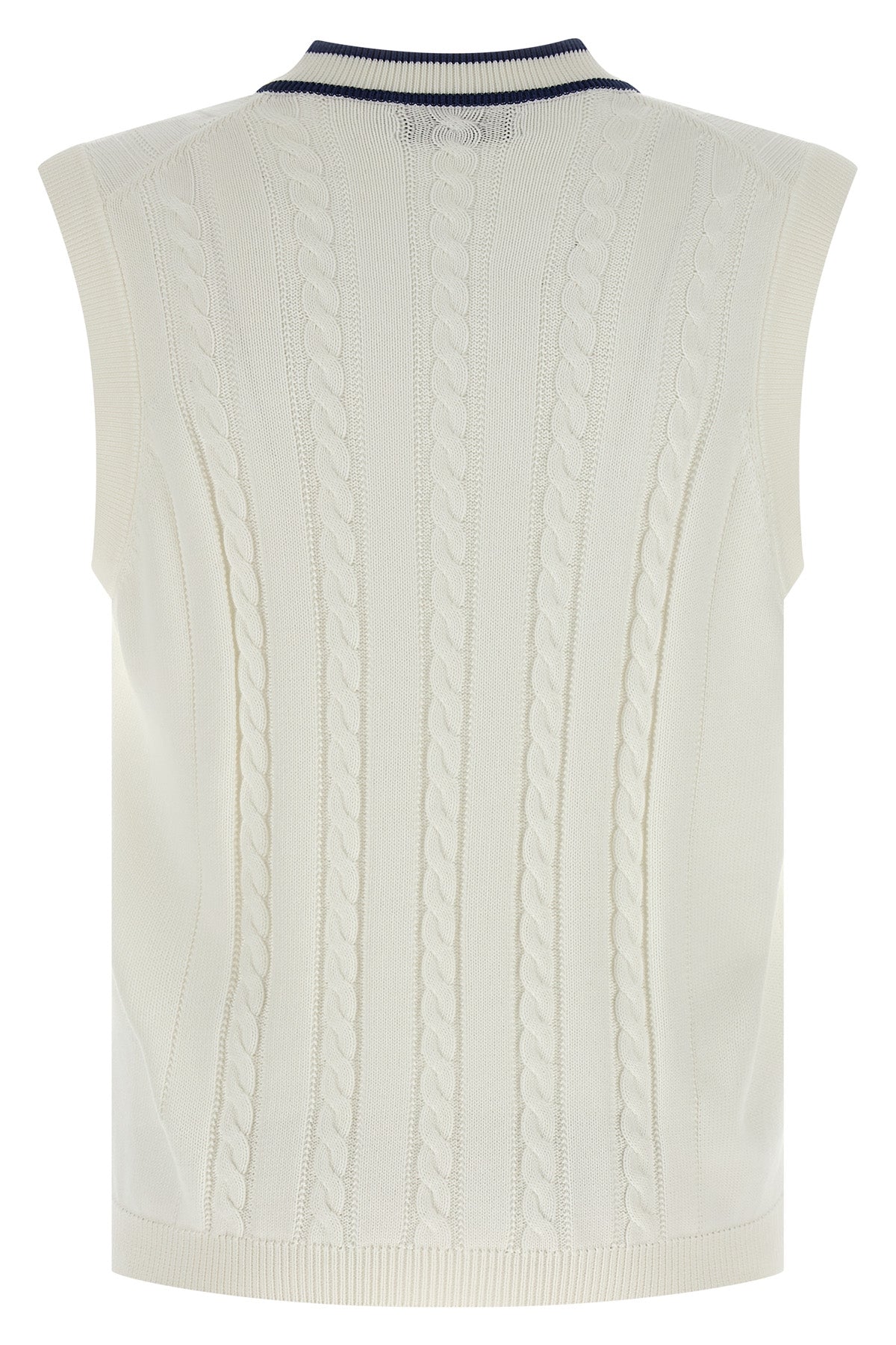 BRUNELLO CUCINELLI Cotton braided vest