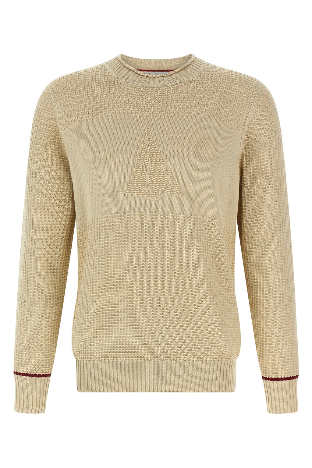 BRUNELLO CUCINELLI Waffle stitch cotton sweater