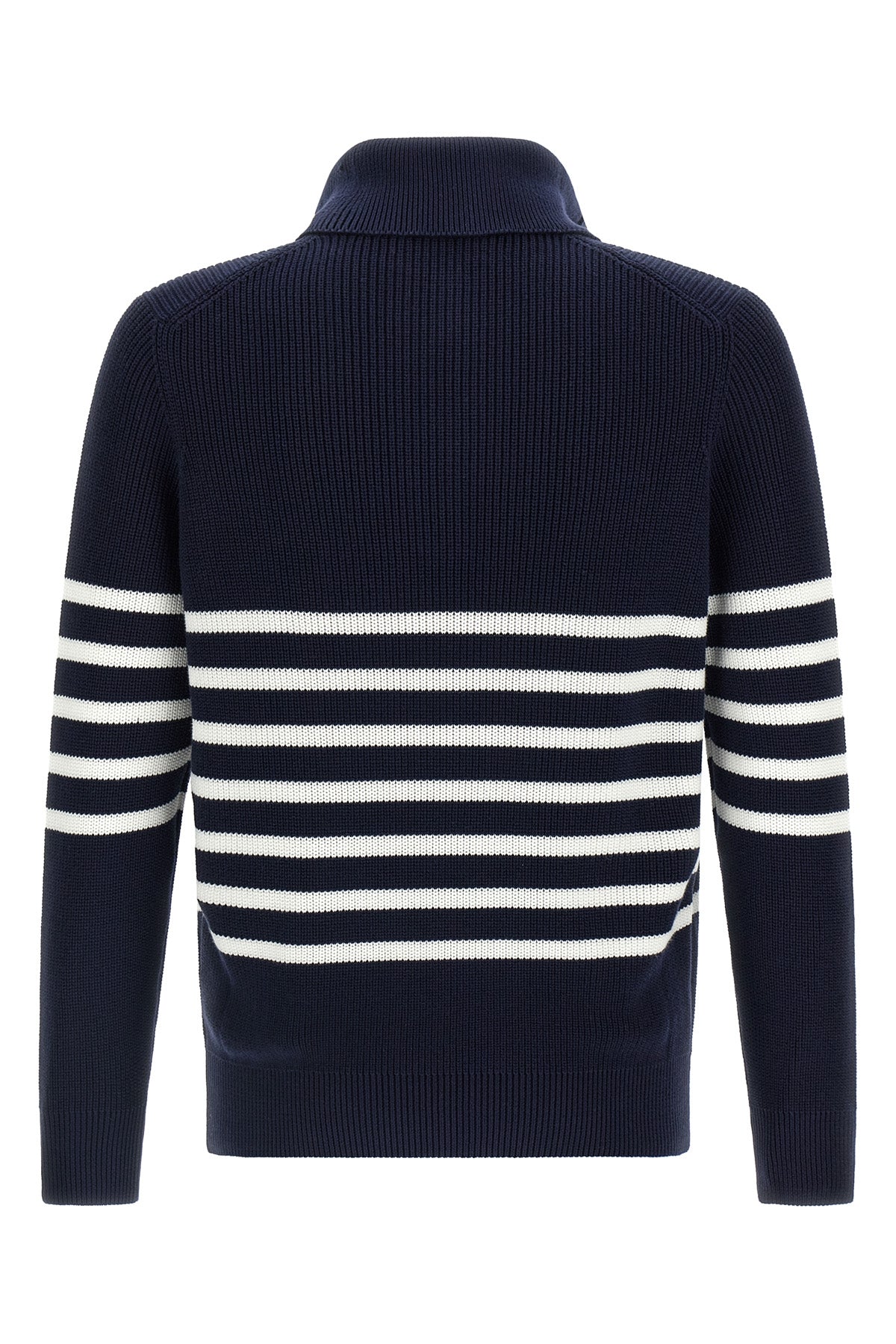 BRUNELLO CUCINELLI English half-ribbed sweater