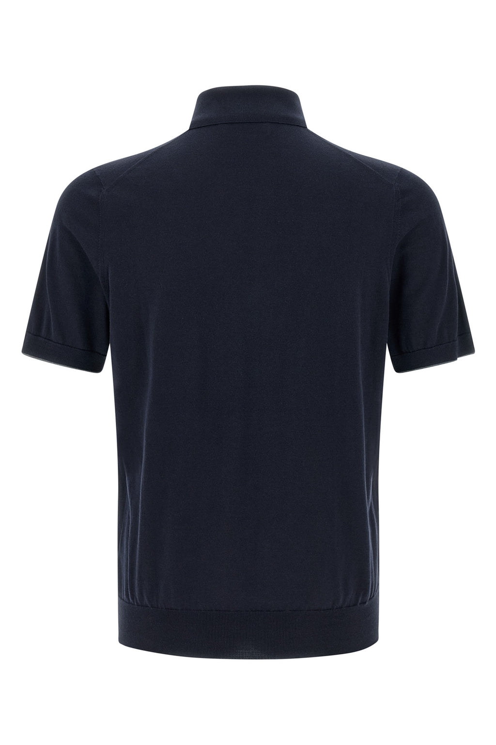 BRUNELLO CUCINELLI Logo embroidery polo shirt