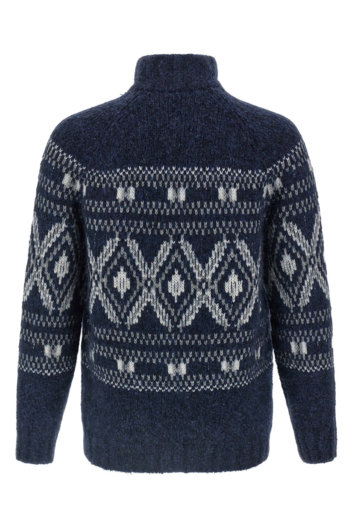 BRUNELLO CUCINELLI 'Geometric Jacquard' cardigan