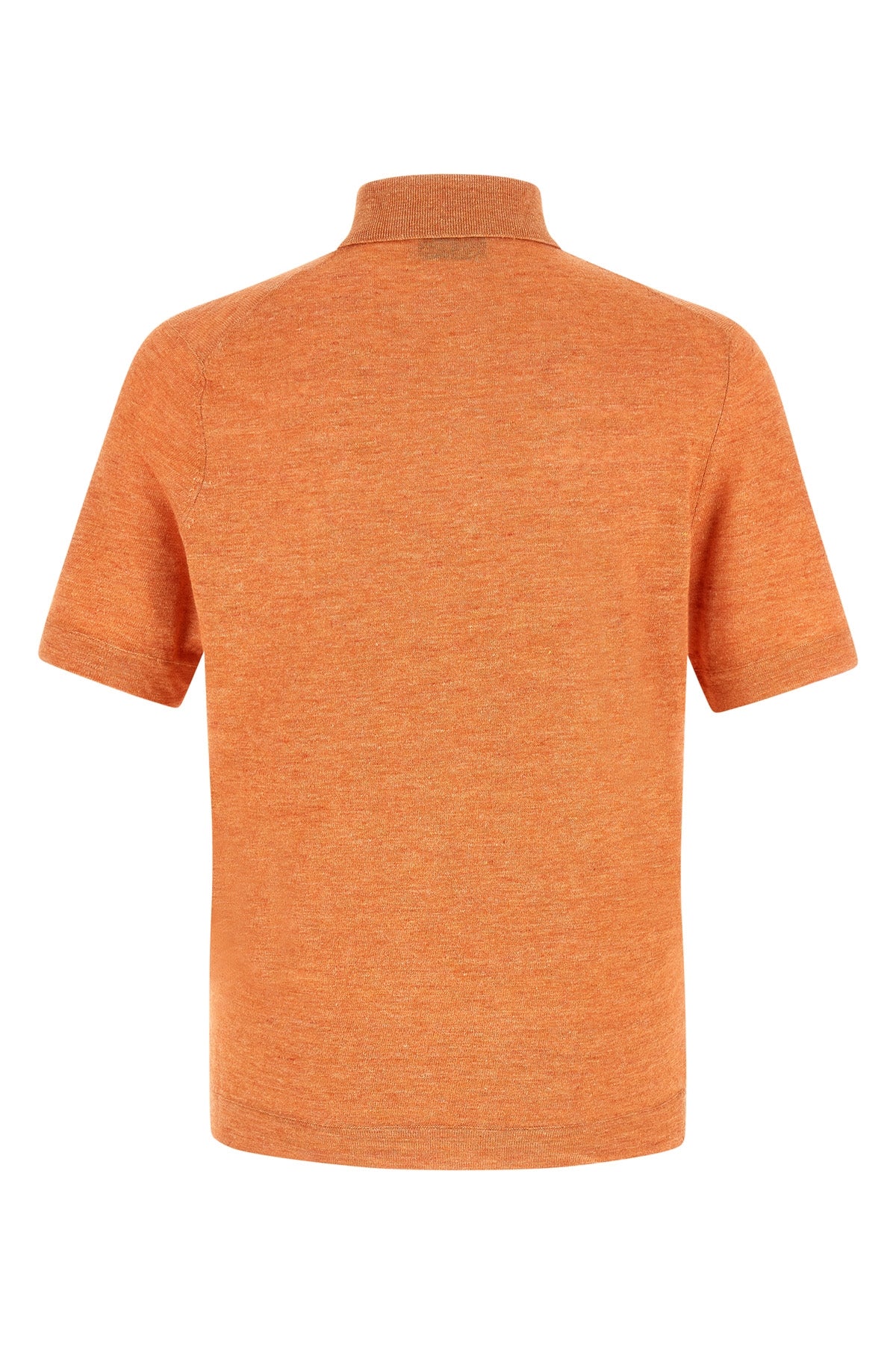 BRUNELLO CUCINELLI Linen cotton polo shirt