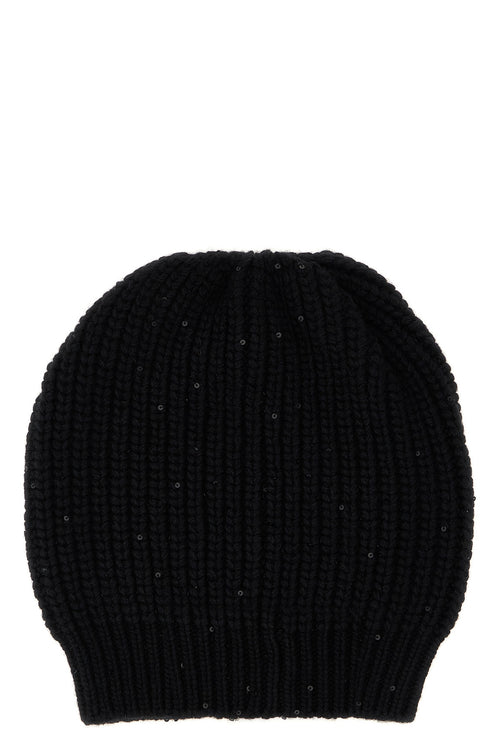 BRUNELLO CUCINELLI 'Diamante' cap For Women 90% cachemire 10% silk