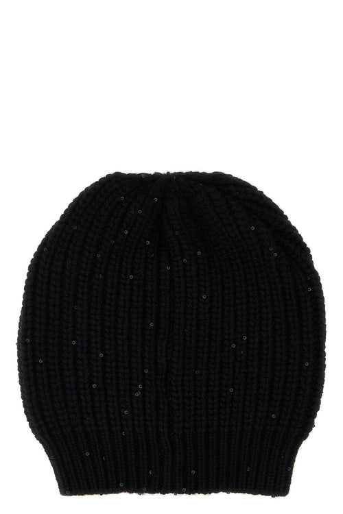 BRUNELLO CUCINELLI 'Diamante' cap For Women 90% cachemire 10% silk