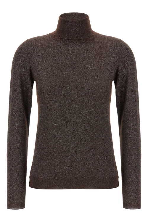 BRUNELLO CUCINELLI 'Sparkling' turtleneck sweater For Women 51% ws 22% se 20% pa 7% pm