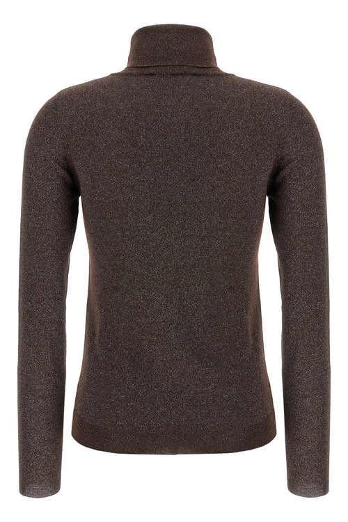 BRUNELLO CUCINELLI 'Sparkling' turtleneck sweater For Women 51% ws 22% se 20% pa 7% pm