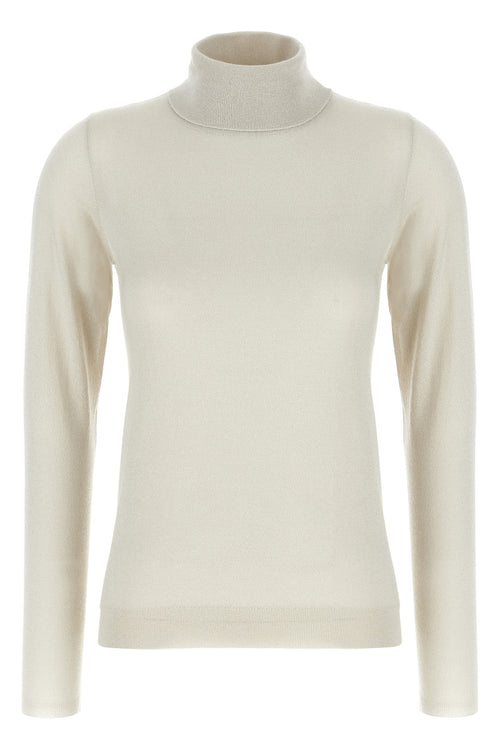 BRUNELLO CUCINELLI 'Sparkling' turtleneck sweater For Women 51% ws 22% se 20% pa 7% pm