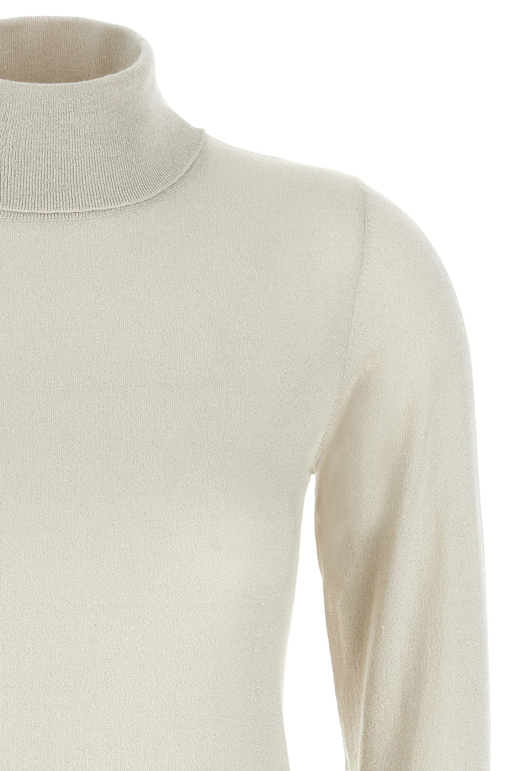 BRUNELLO CUCINELLI 'Sparkling' turtleneck sweater For Women 51% ws 22% se 20% pa 7% pm