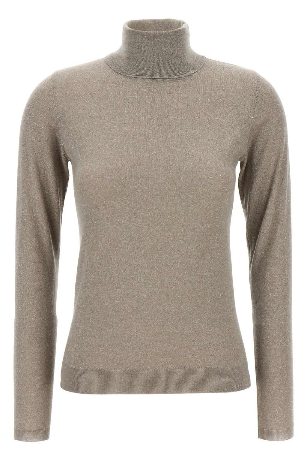 BRUNELLO CUCINELLI 'Sparkling' turtleneck sweater For Women 51% ws 22% se 20% pa 7% pm