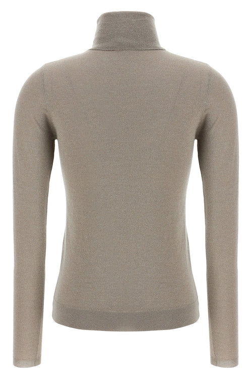 BRUNELLO CUCINELLI 'Sparkling' turtleneck sweater For Women 51% ws 22% se 20% pa 7% pm
