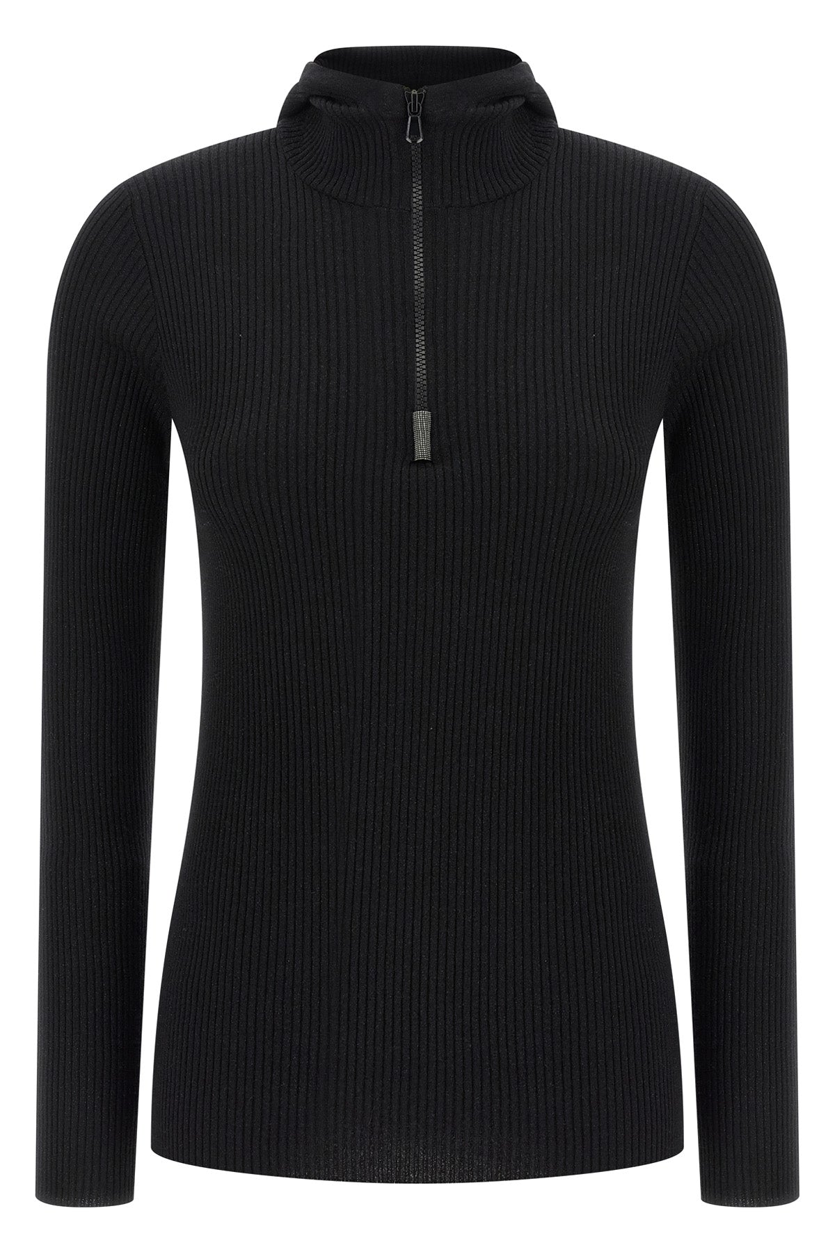 BRUNELLO CUCINELLI Monile hooded sweater For Women 51% ws, 22% se, 27% pa