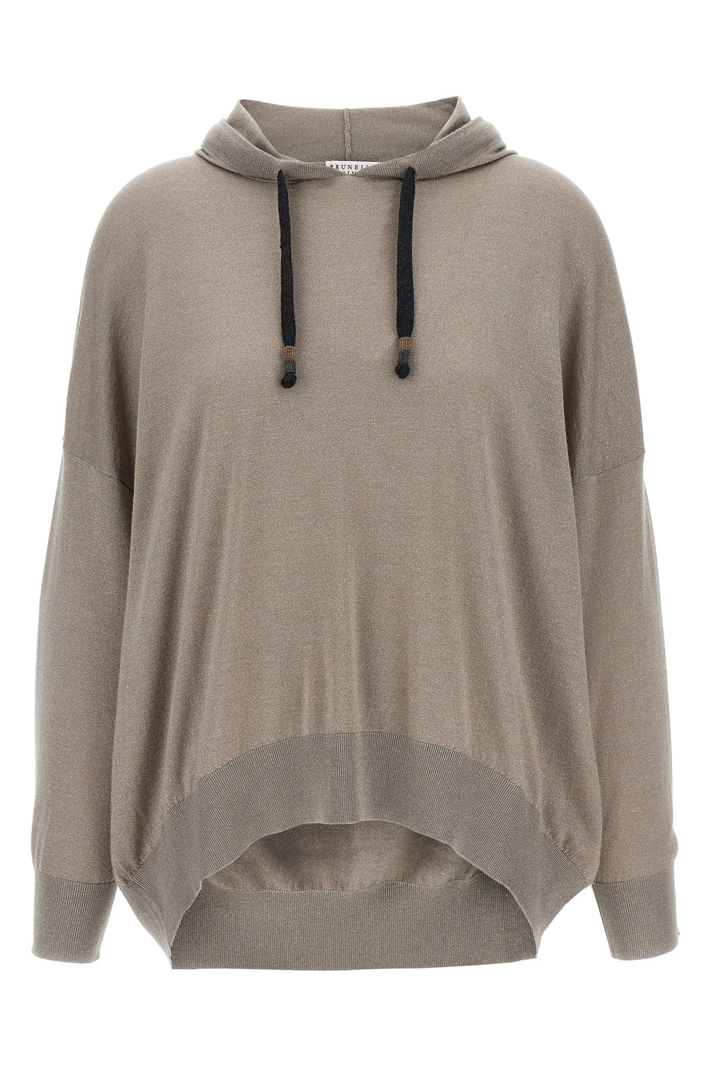 BRUNELLO CUCINELLI 'Sparkling' hoodie For Women 51% ws 22% se 20% pa 7% pm