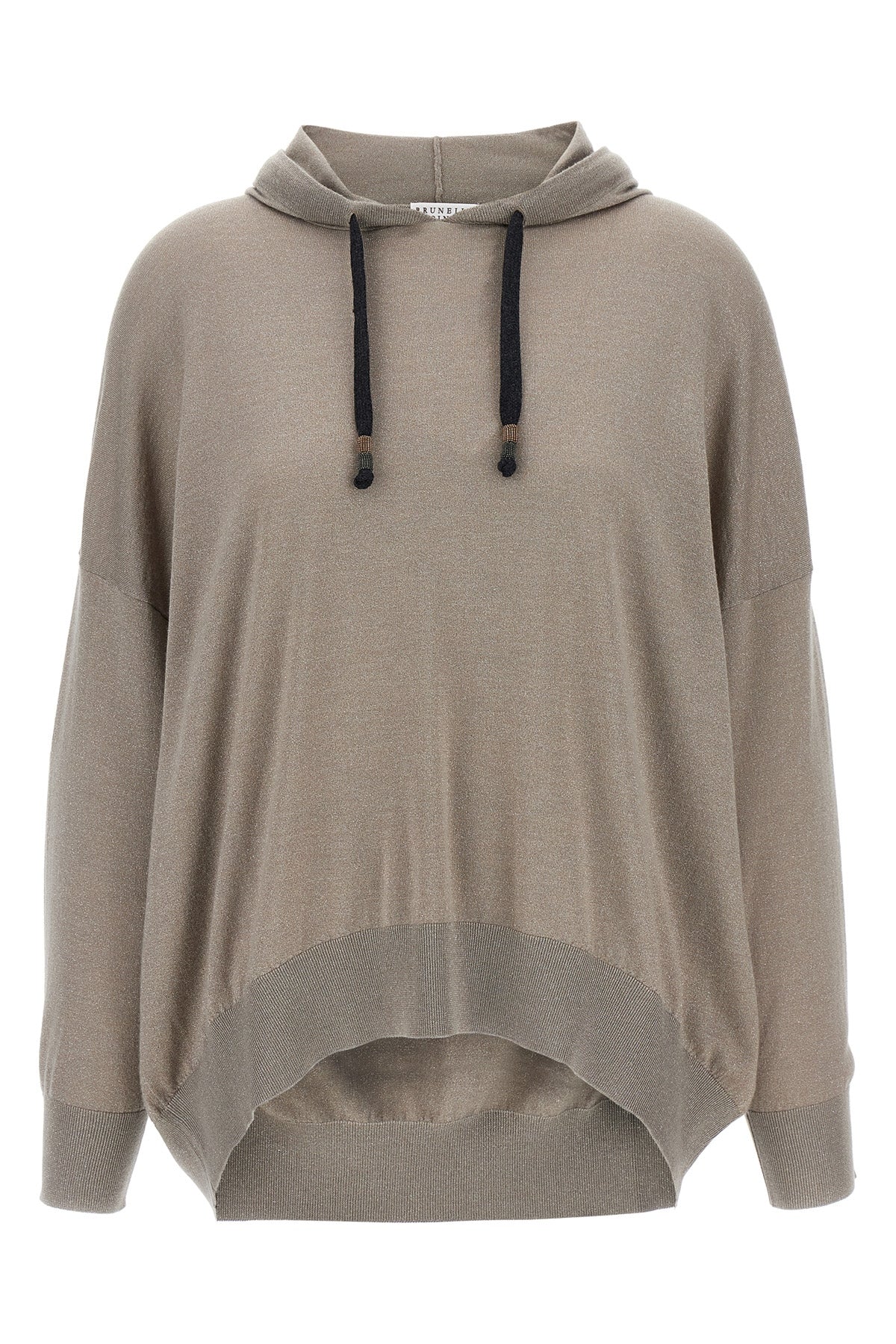 BRUNELLO CUCINELLI 'Sparkling' hoodie For Women 51% ws 22% se 20% pa 7% pm