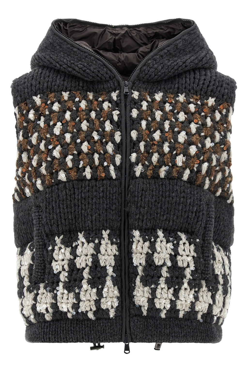 BRUNELLO CUCINELLI 'Opera' vest For Women 100% cashmere