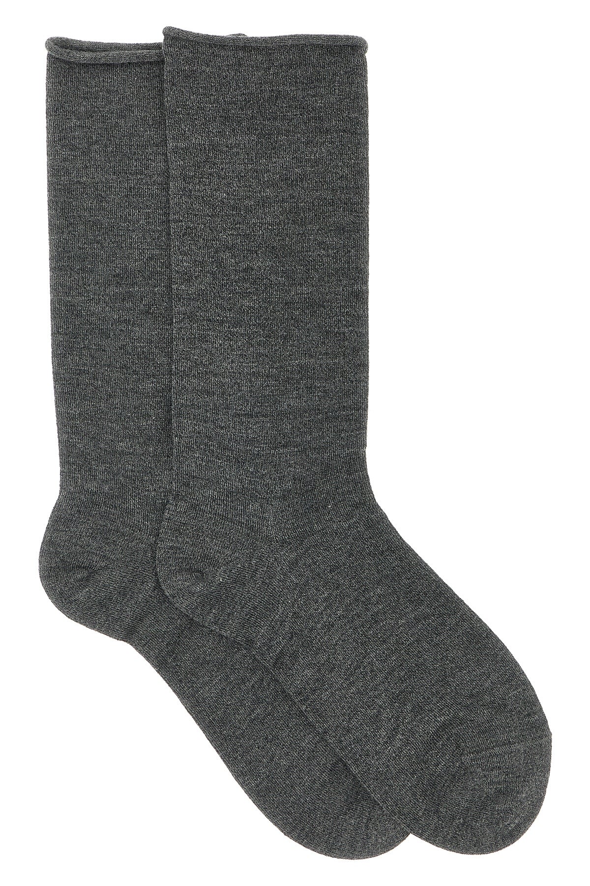 BRUNELLO CUCINELLI Cashmere knit socks For Women 90% cachemire 10% polyester