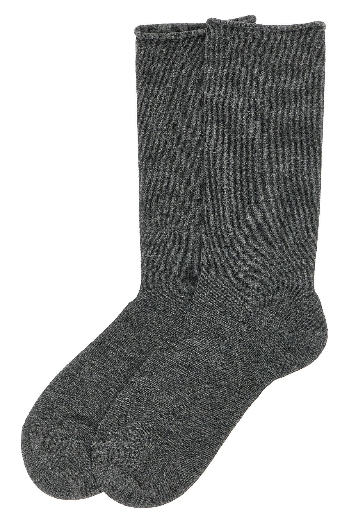 BRUNELLO CUCINELLI Cashmere knit socks For Women 90% cachemire 10% polyester