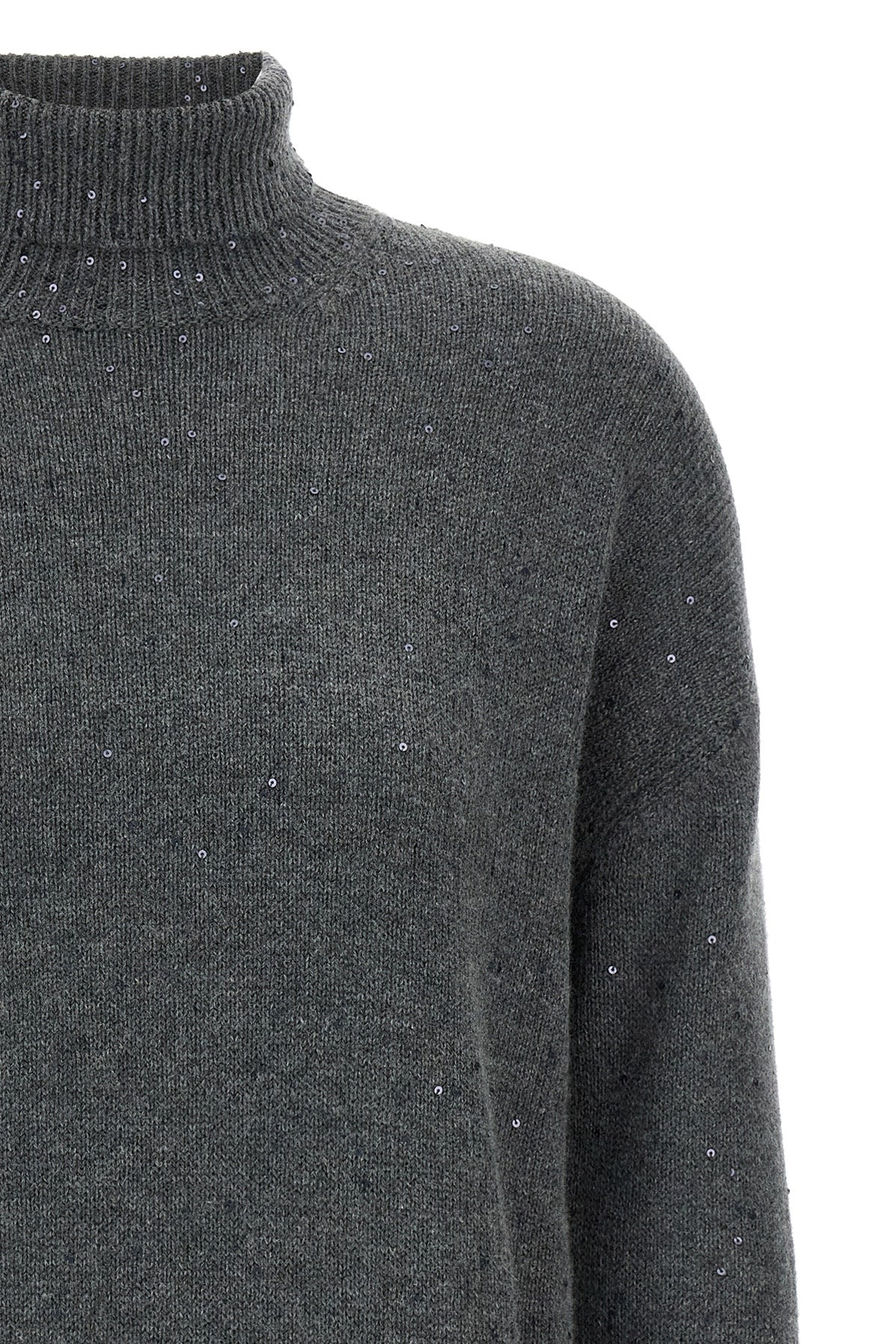 BRUNELLO CUCINELLI Sequin sweater For Women 80% cashmere 20% silk