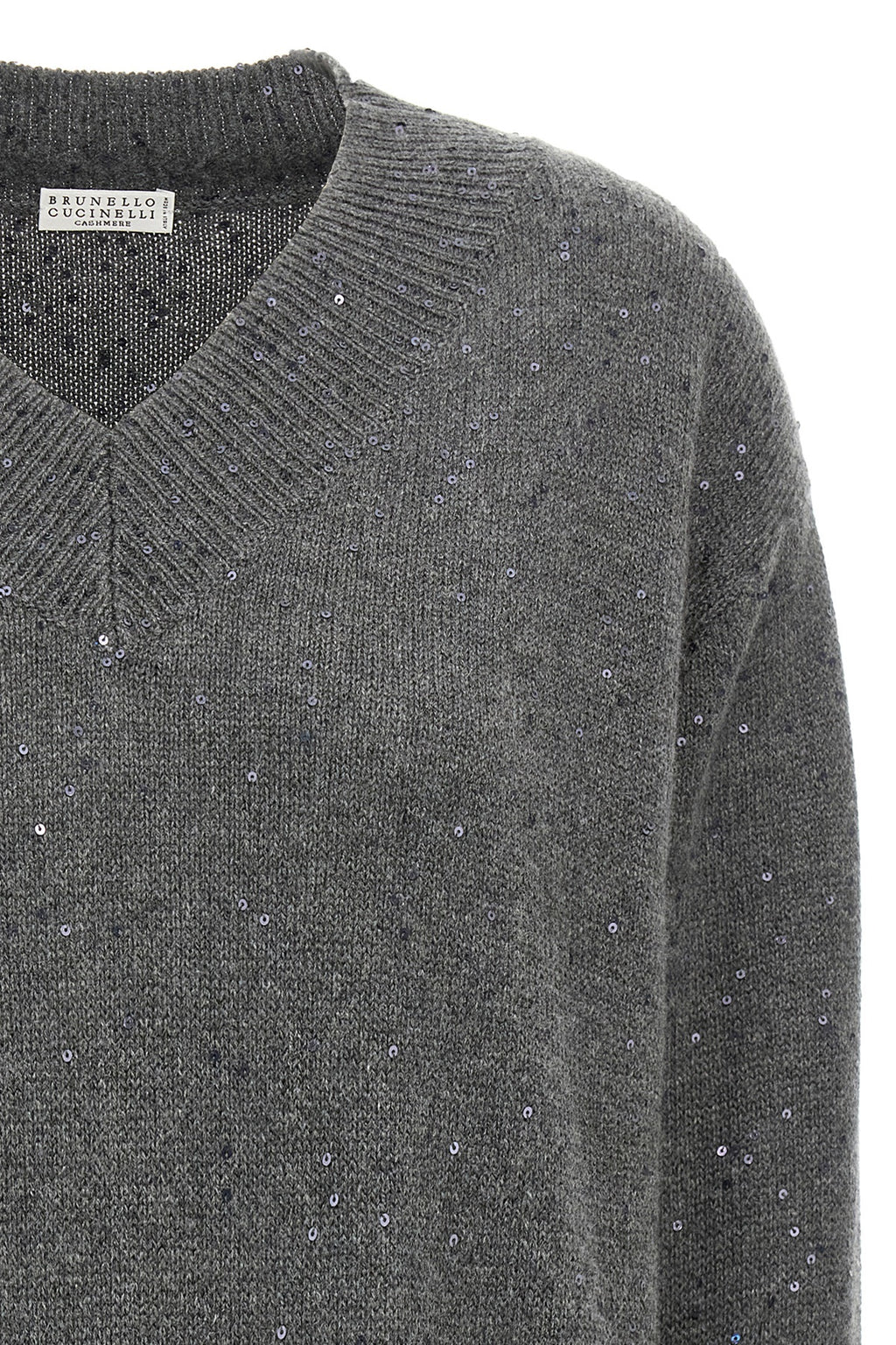 BRUNELLO CUCINELLI Sequin sweater For Women 80% cashmere 20% silk