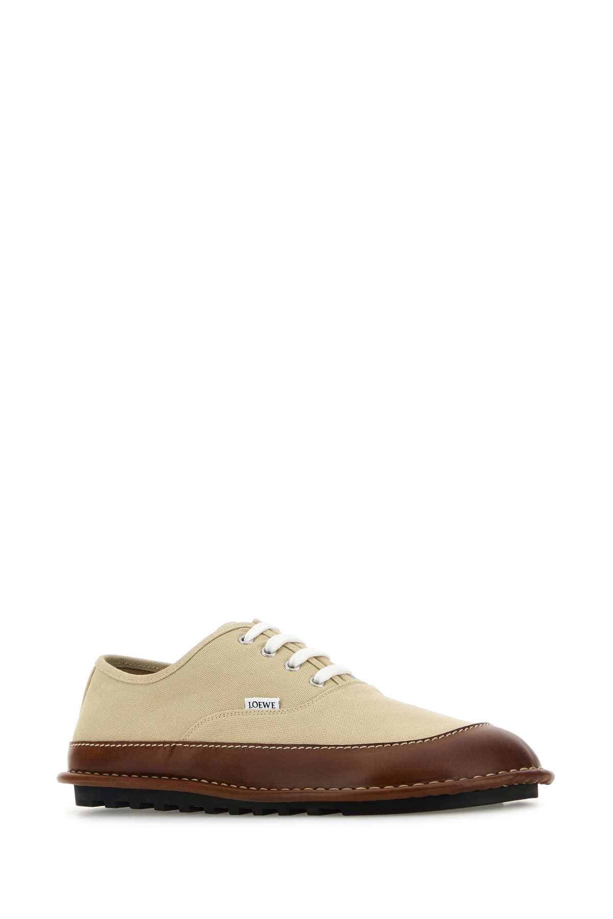 LOEWE BAY LACE UP For Men Exterior: 100% Fabric 100% Leather Interior: 100% Leather Sole: Rubber