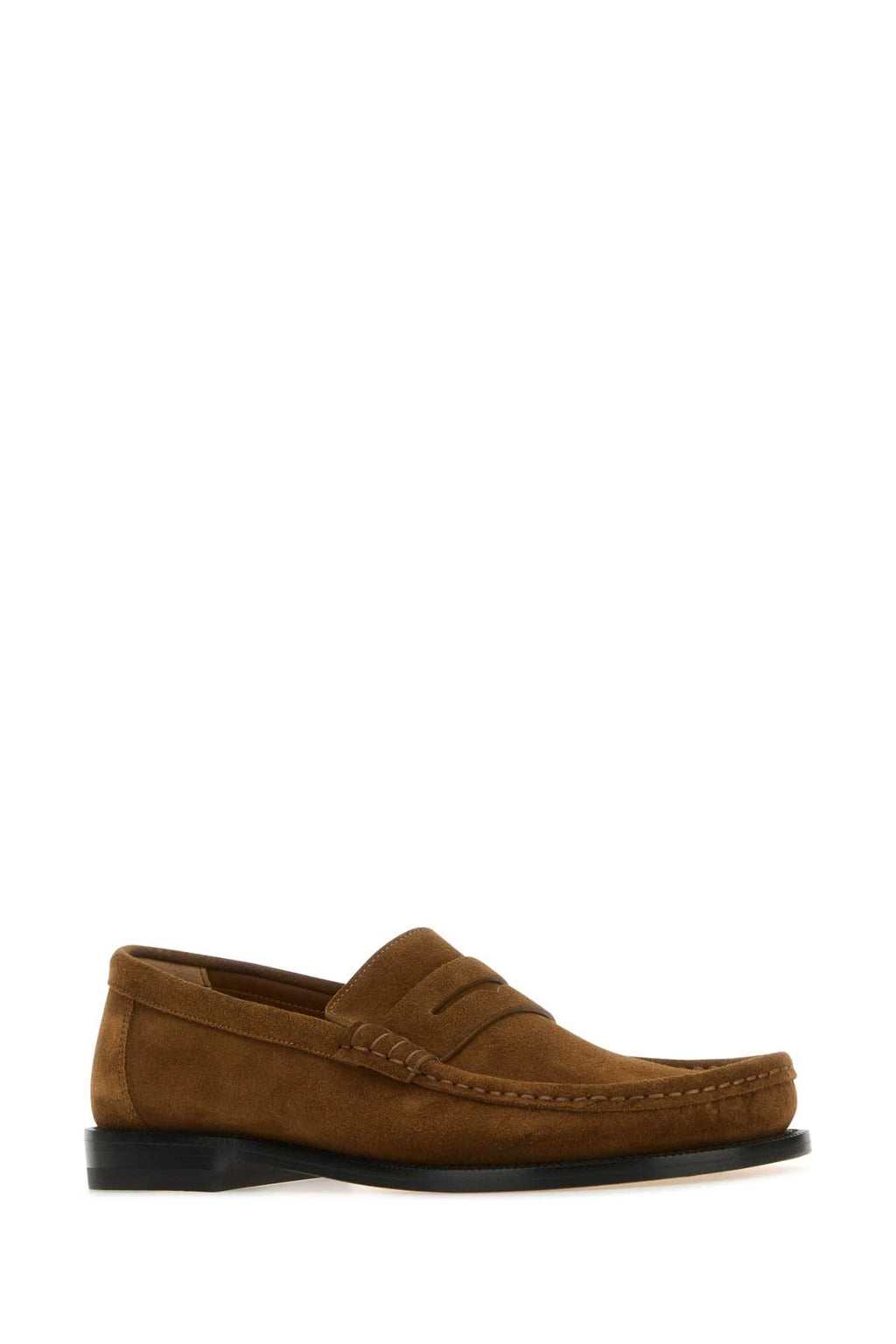 LOEWE CAMPO LOAFER For Men Exterior: 100% Suede Interior: 100% Leather Sole: Leather