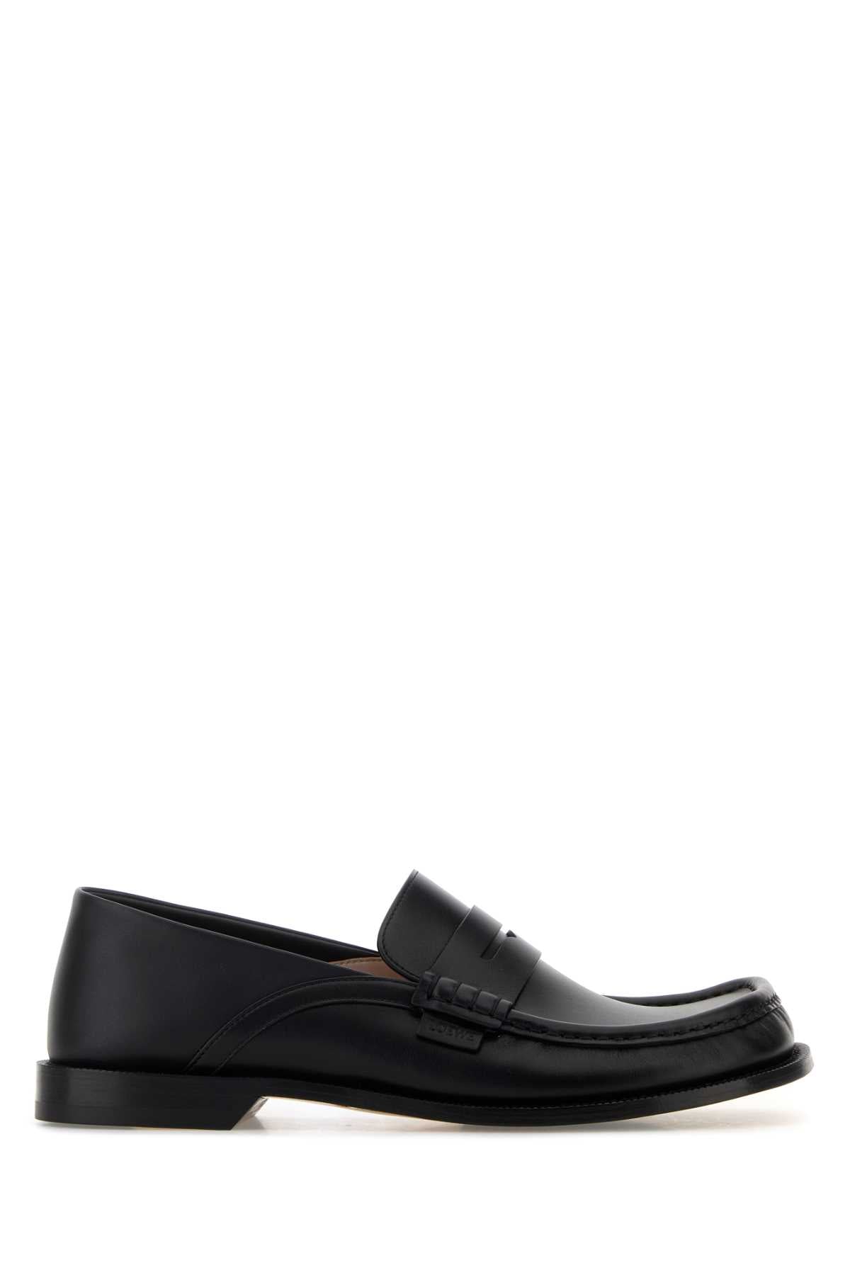 LOEWE CAMPO LOAFER FLAP BACK For Men Exterior: 100% Calf Interior: 100% Leather Sole: Leather