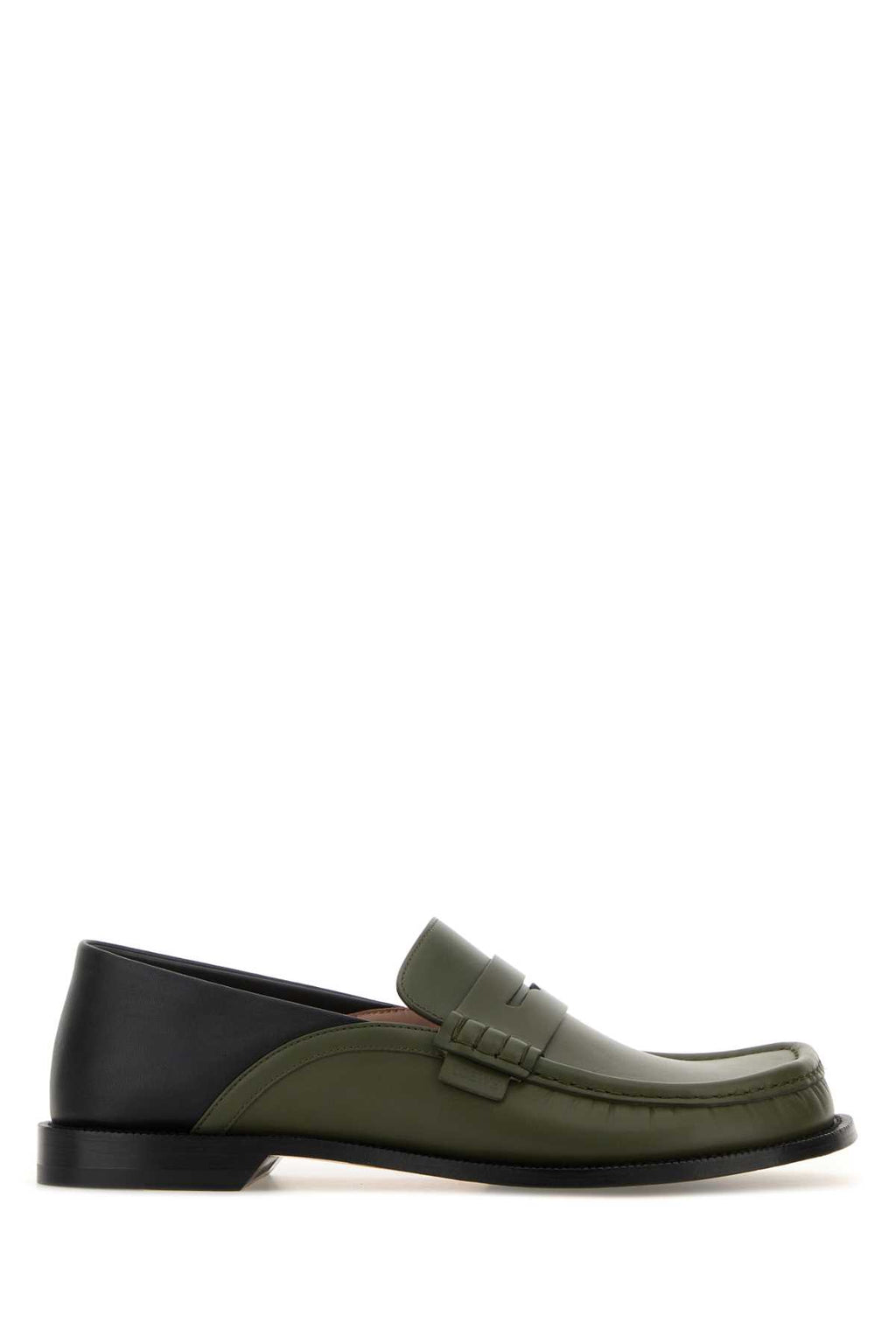 LOEWE CAMPO LOAFER FLAP BACK For Men Exterior: 100% Calf Interior: 100% Leather Sole: Leather