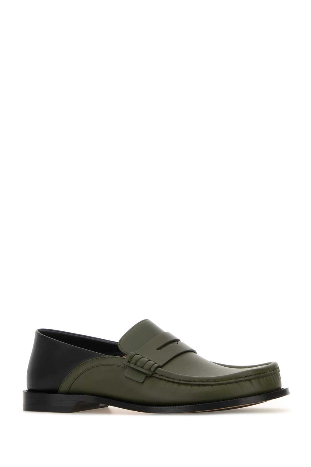 LOEWE CAMPO LOAFER FLAP BACK For Men Exterior: 100% Calf Interior: 100% Leather Sole: Leather