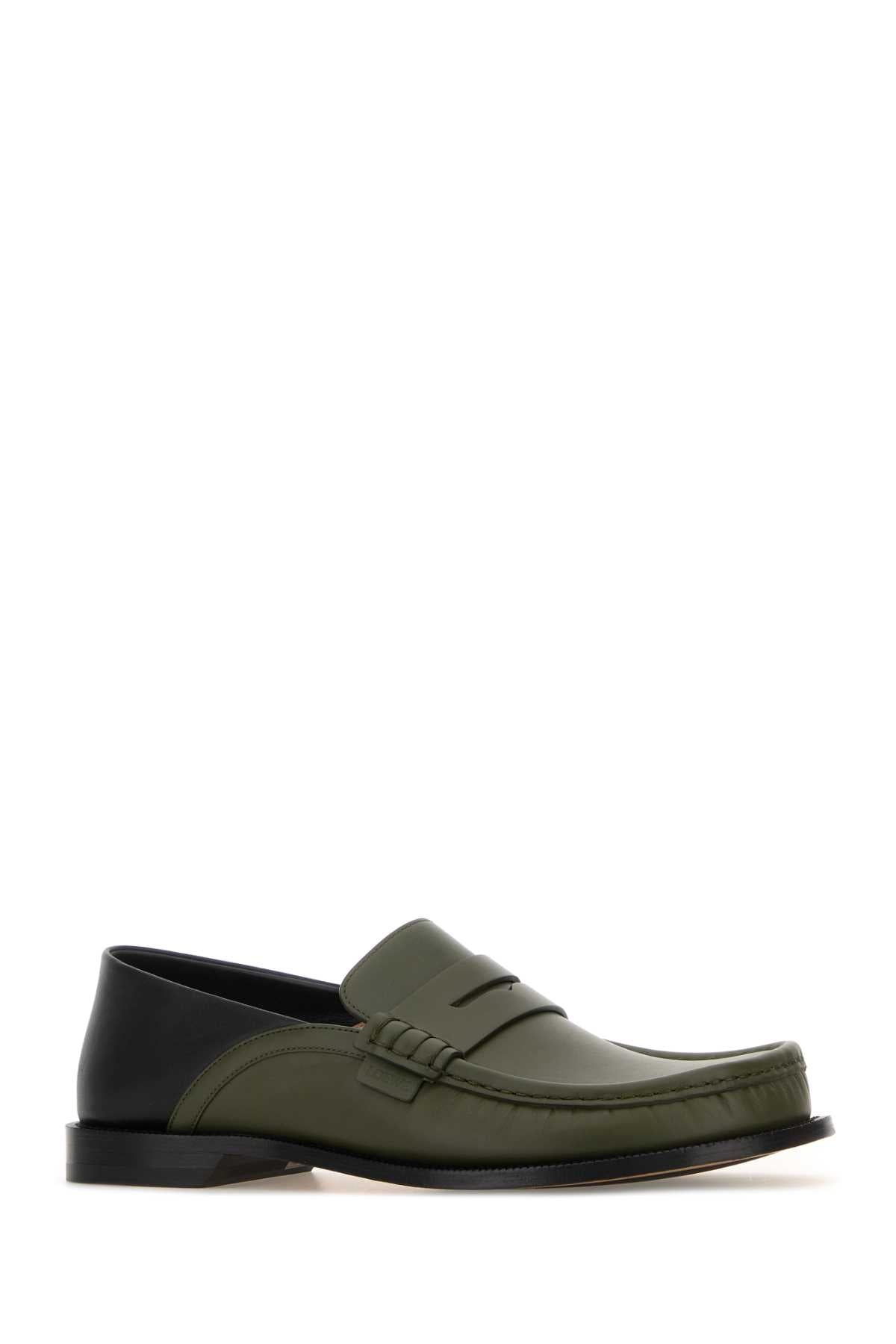 LOEWE CAMPO LOAFER FLAP BACK For Men Exterior: 100% Calf Interior: 100% Leather Sole: Leather