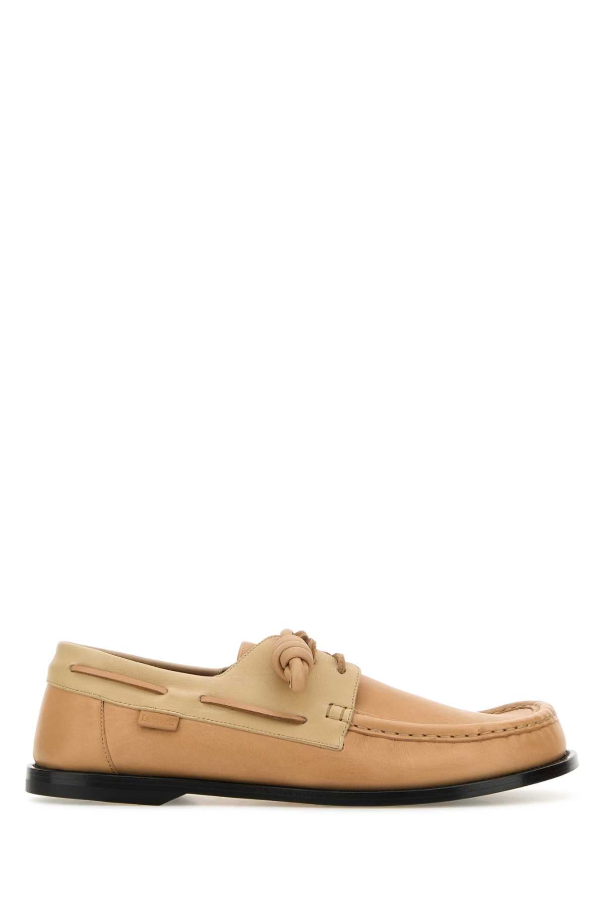 LOEWE CAMPO BOAT SHOE For Men Exterior: 100% Leather Interior: 100% Leather Sole: Leather and Rubber