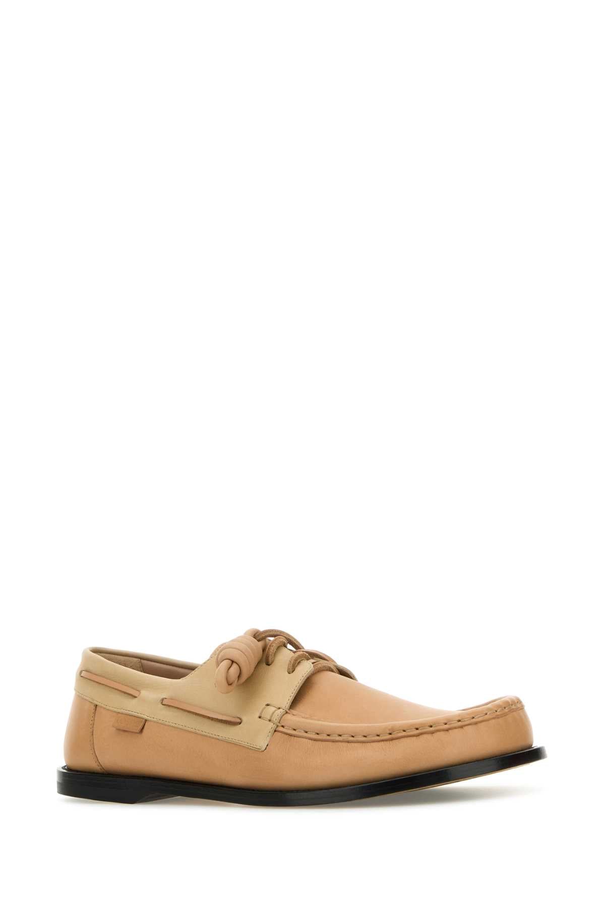 LOEWE CAMPO BOAT SHOE For Men Exterior: 100% Leather Interior: 100% Leather Sole: Leather and Rubber