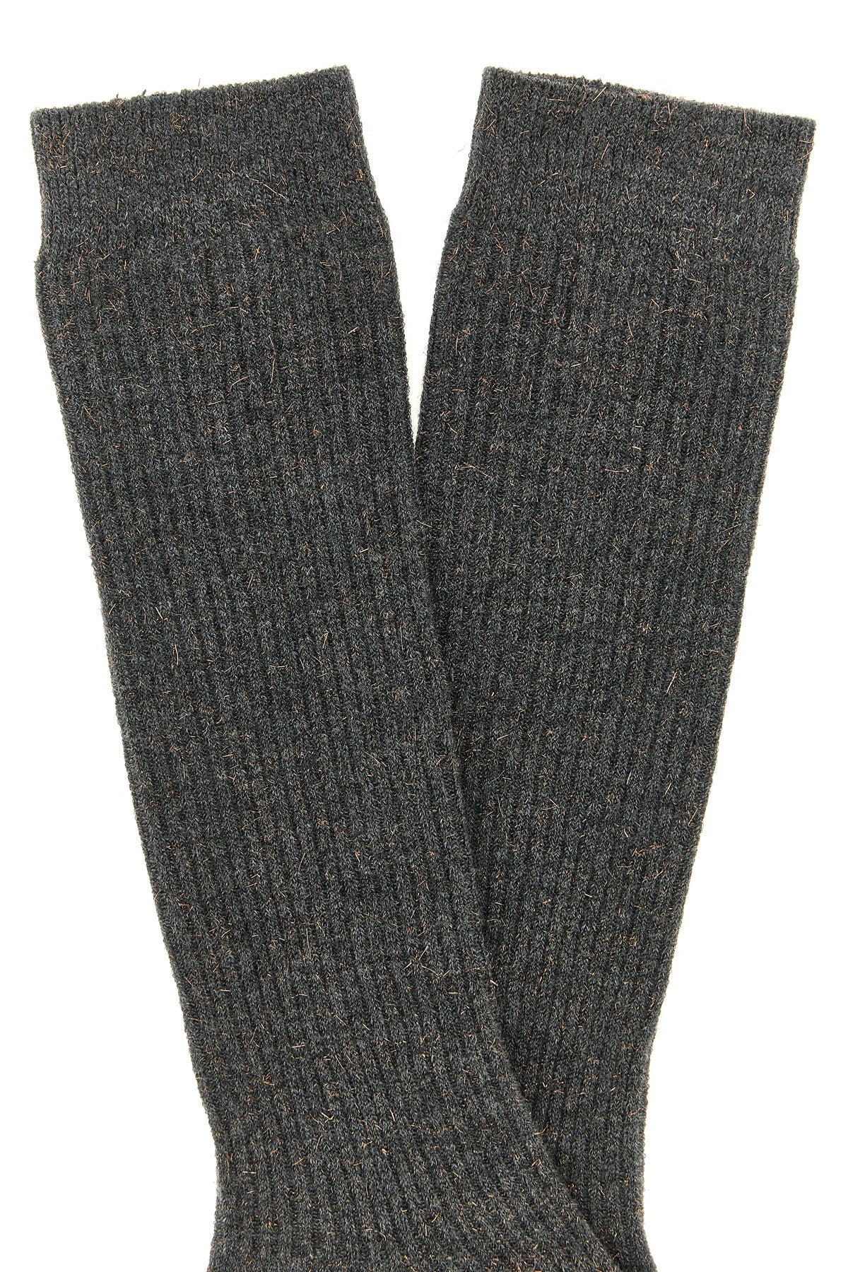 BRUNELLO CUCINELLI 'Sparkling' ribbed socks For Women 46% ws, 41% vi, 13% pl
