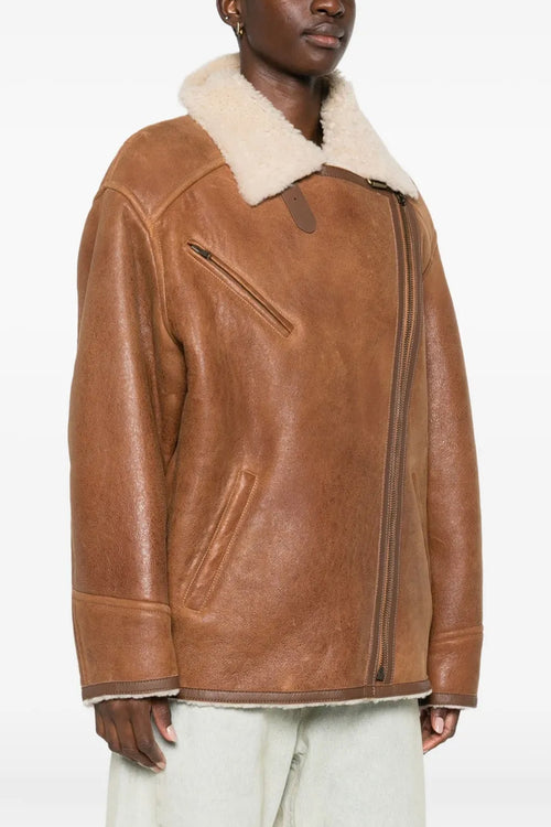 ISABEL MARANT 'Adelina' sheepskin jacket For Women 100% lamb leather (Ovis Aries)