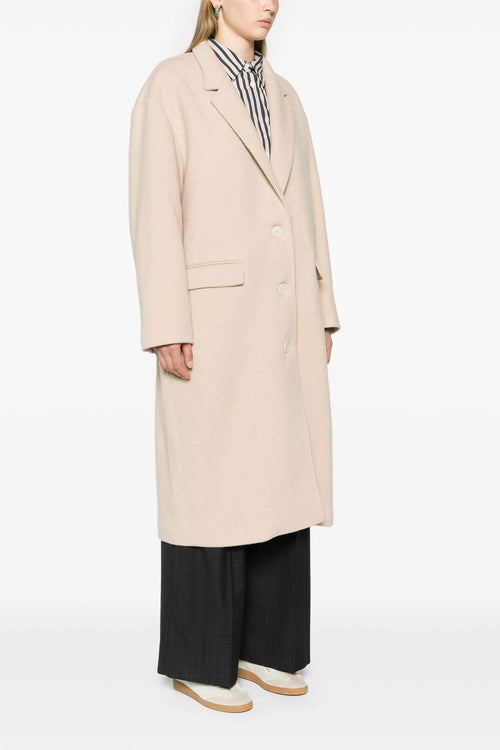 ISABEL MARANT 'Efezia' coat For Women 81% wo, 17% ws, 2% se