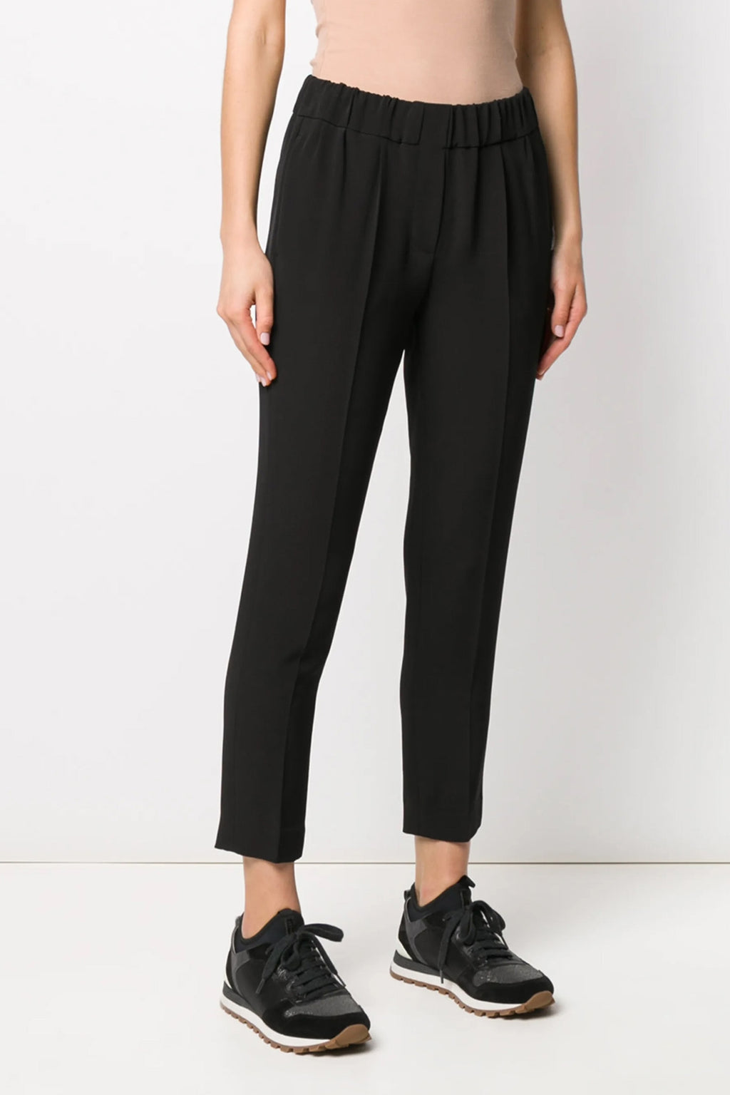 BRUNELLO CUCINELLI Silk blend pants For Women 52% acetate, 48% silk