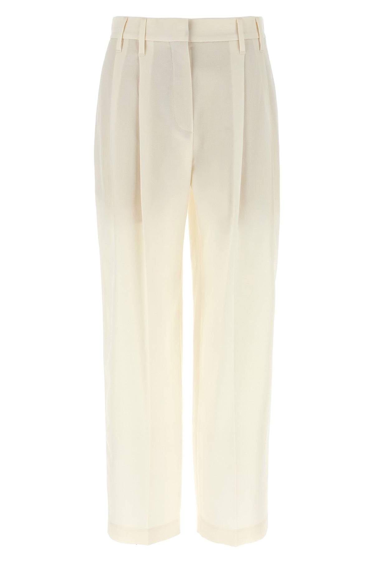 BRUNELLO CUCINELLI Pleat pants For Women 76% virgin wool, 24% cotton