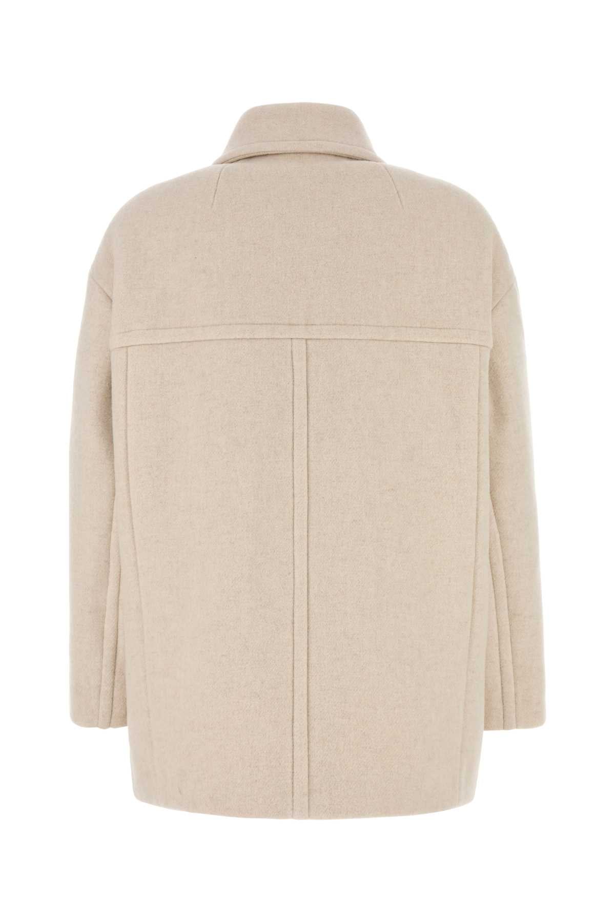 ISABEL MARANT CAPPOTTO For Women Exterior: 75% Wool 25% Nylon Lining: 100% Viscose
