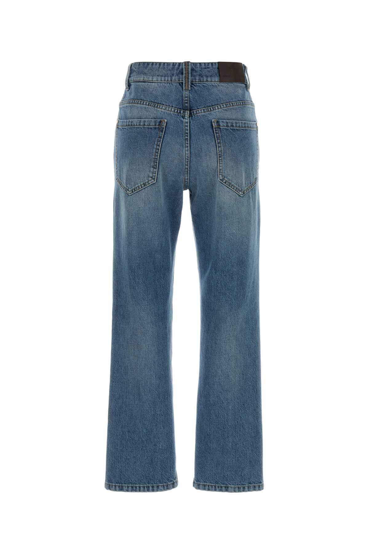 BRUNELLO CUCINELLI DENIM PANTS For Women Exterior: 100% Cotton