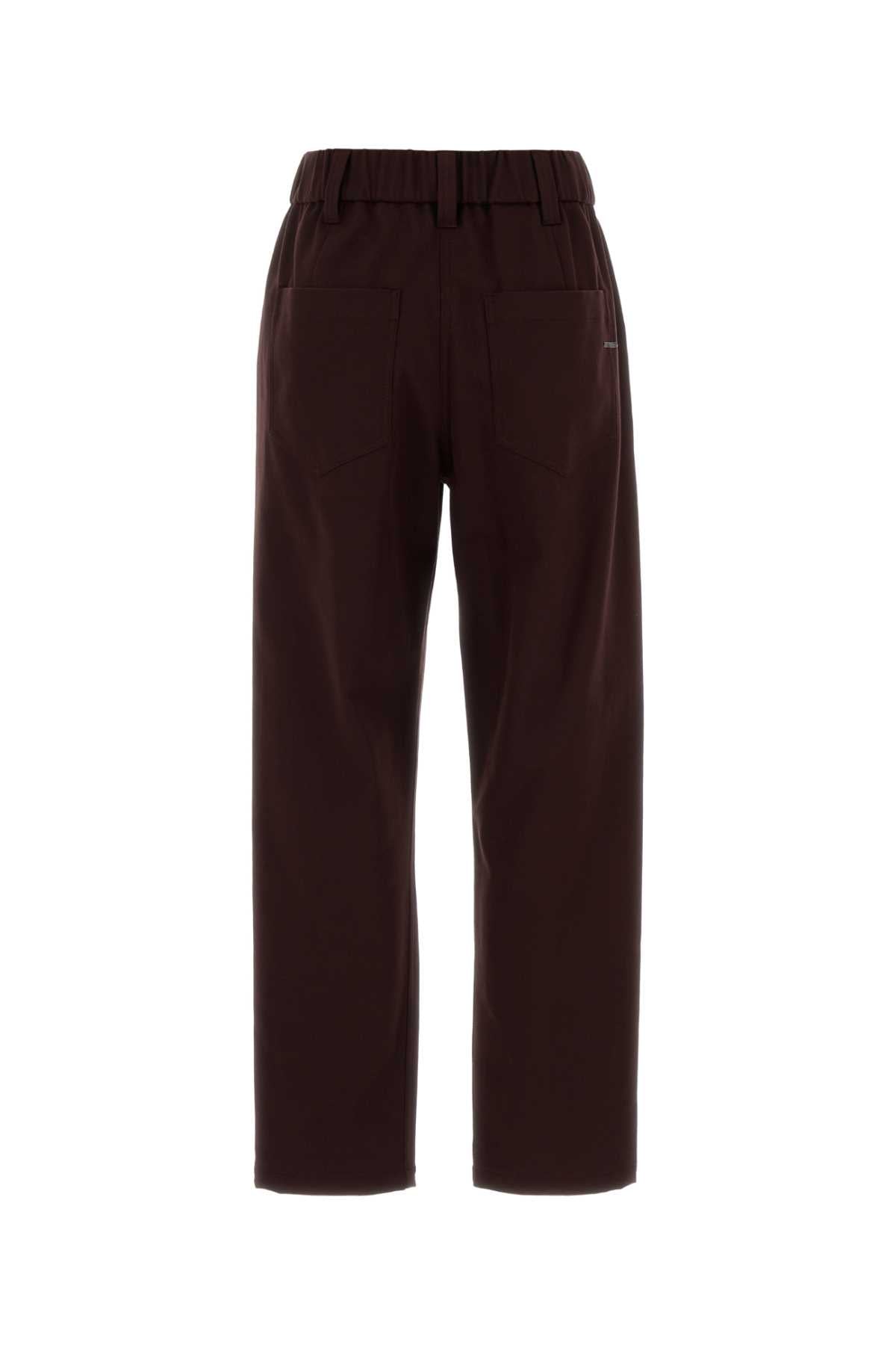 BRUNELLO CUCINELLI PANTS For Women Exterior: 97% Cotton 3% Elastane