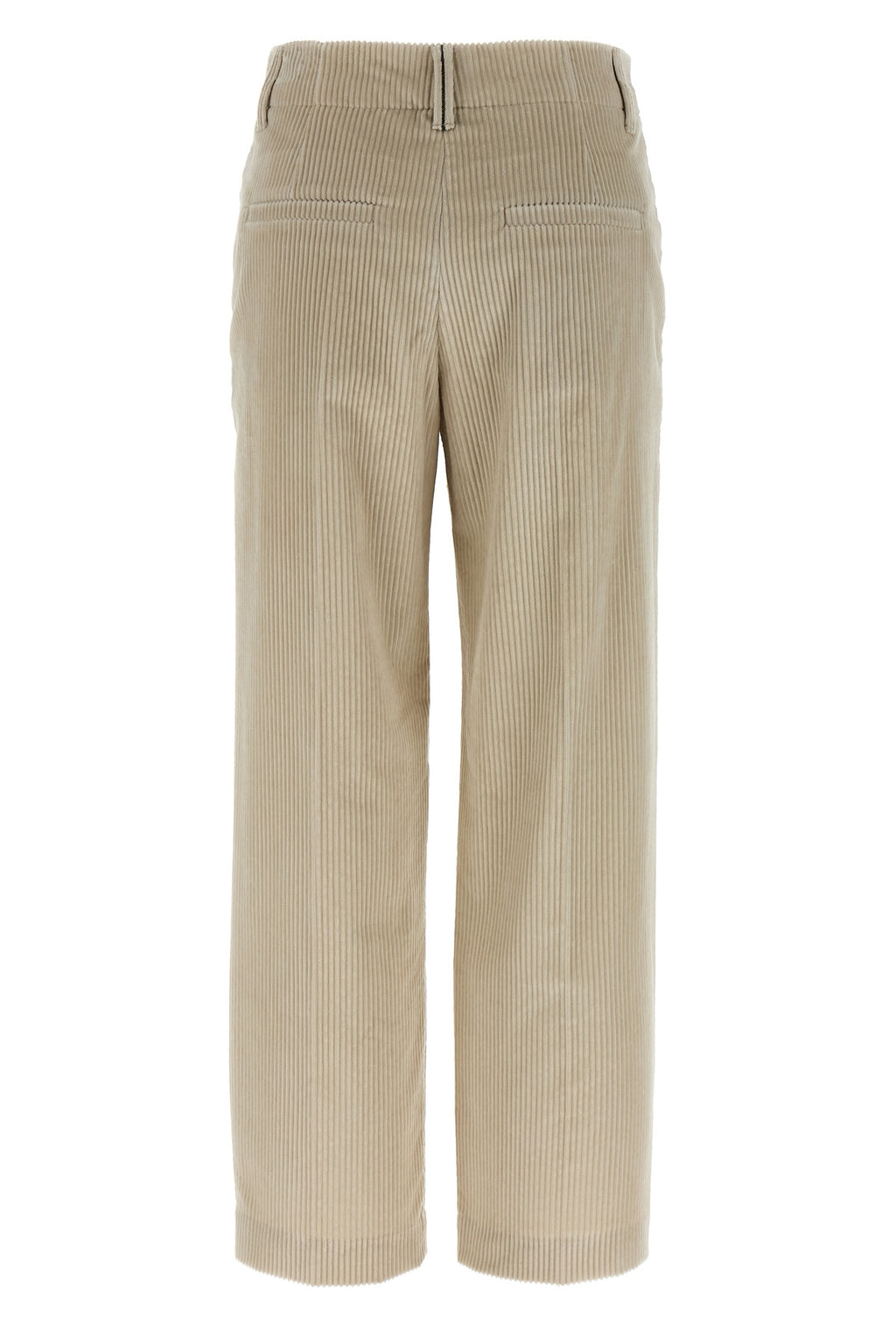 BRUNELLO CUCINELLI Monile velvet pants For Women 100% cotton