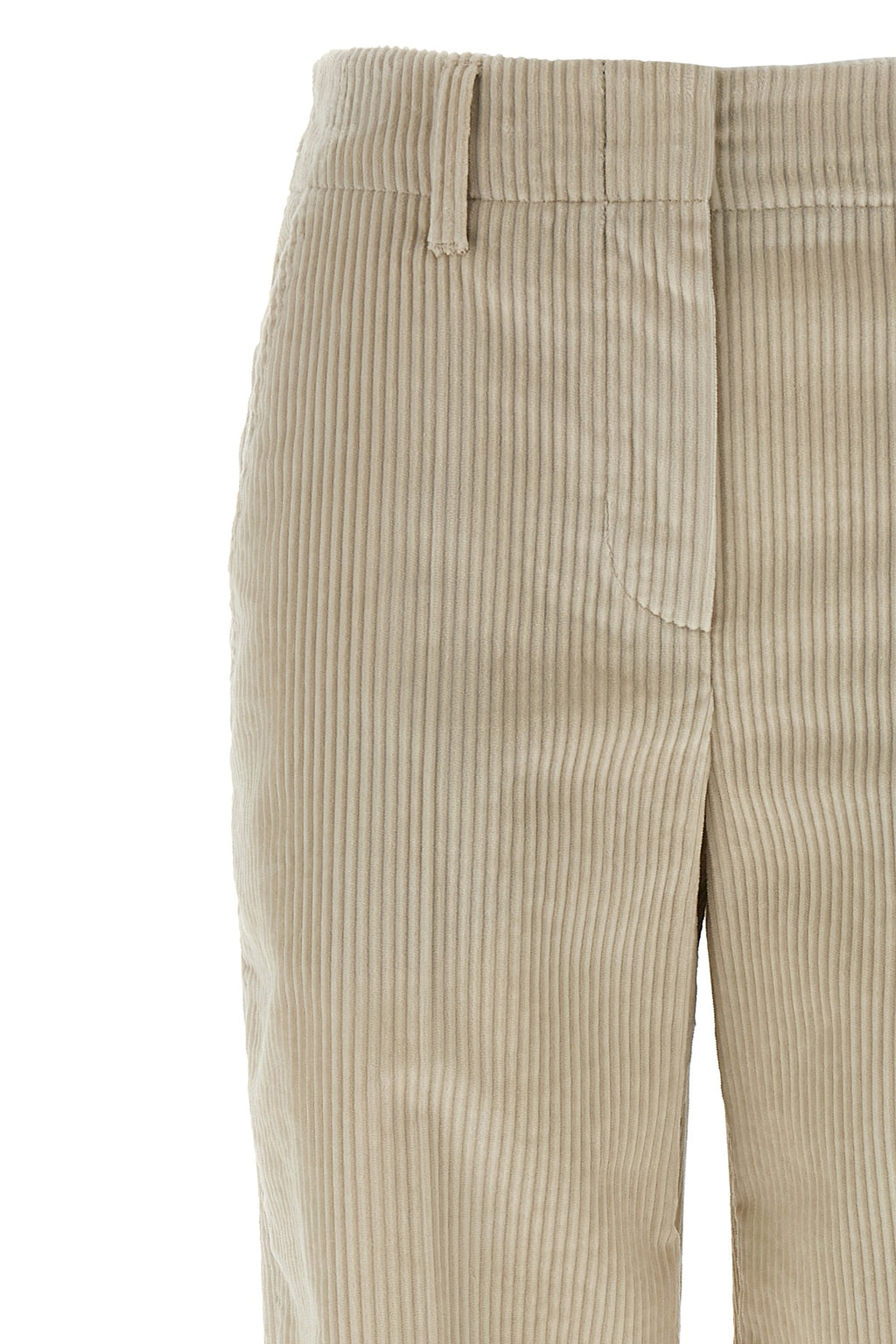 BRUNELLO CUCINELLI Monile velvet pants For Women 100% cotton